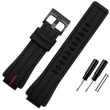 Load image into Gallery viewer, high quality Silicone Rubber bracelet 24*16mm watchband for timex T2N720 T2N721 TW2T76300 watch band sports silicone strap