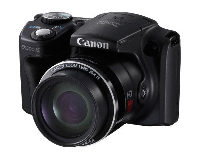 USED Canon  PowerShot SX500 IS 16.0 MP Digital Camera with 30x Wide-Angle Optical