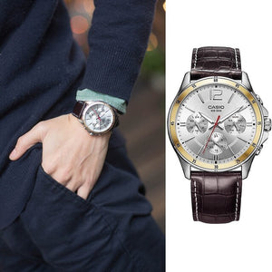 Casio watch Pointer series Quartz men's watch MTP-1375L-1A