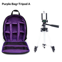Load image into Gallery viewer, Camera Bag Digital Dslr Bag Waterproof Shockproof Breathable Camera Backpack For Nikon Canon Sony Small Video Photo Bag Backpack