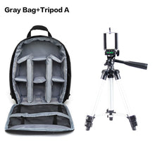 Load image into Gallery viewer, Camera Bag Digital Dslr Bag Waterproof Shockproof Breathable Camera Backpack For Nikon Canon Sony Small Video Photo Bag Backpack