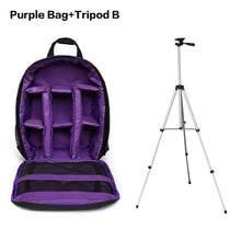 Load image into Gallery viewer, Camera Bag Digital Dslr Bag Waterproof Shockproof Breathable Camera Backpack For Nikon Canon Sony Small Video Photo Bag Backpack
