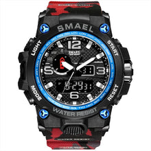 Load image into Gallery viewer, Men Military Watch 50m Waterproof Wristwatch LED Quartz Clock Sport Watch Male relogios masculino 1545 Sport Watch Men S Shock