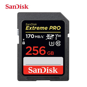 SanDisk Secure Digital Memory Card 256GB 128GB 64GB SDXC 32GB 16GB Camera SD Flash Memory Card For Digital SLR Camera Camcorder