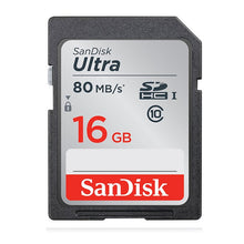 Load image into Gallery viewer, SanDisk Secure Digital Memory Card 256GB 128GB 64GB SDXC 32GB 16GB Camera SD Flash Memory Card For Digital SLR Camera Camcorder