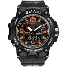 Load image into Gallery viewer, Men Military Watch 50m Waterproof Wristwatch LED Quartz Clock Sport Watch Male relogios masculino 1545 Sport Watch Men S Shock