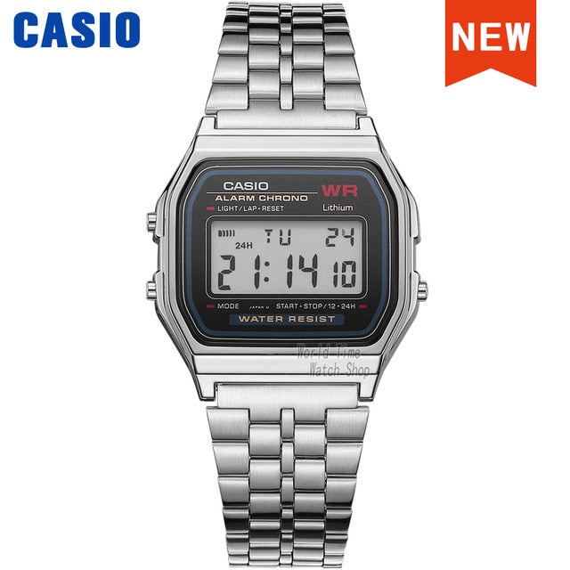 Casio watch silver watch men set brand luxury LED digital Waterproof Quartz men watch Sport military Wrist Watch relogio masculi
