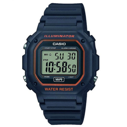 Casio Men's  %100 Original Digital  Watch Luxury Quartz Wrist Set Water Resist Fashion Professionel Men Watch Sport Cord F-108WH