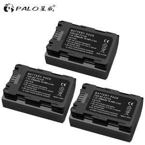 PALO 1-4pcs Battery NP-FZ100 NP FZ100 digital Camera Battery for Sony A9 A7R A7 ILCE-9 ILCE9 ILCE-7RM3 ILCE-7M3 Mark III camera
