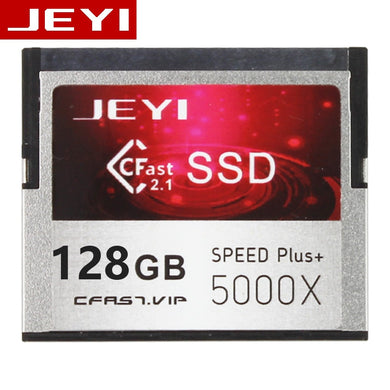 JEYI CFast Particles digital video camera memory card SSD 120G 240G SATA3 CF2.0 Cfast2.1 Cfast2.0 Marvell Chipset 3D TLC Flash