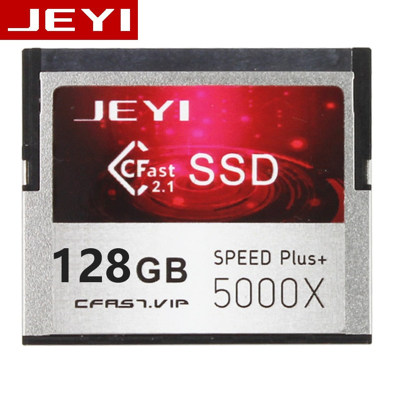 JEYI CFast Particles digital video camera memory card SSD 120G 240G SATA3 CF2.0 Cfast2.1 Cfast2.0 Marvell Chipset 3D TLC Flash